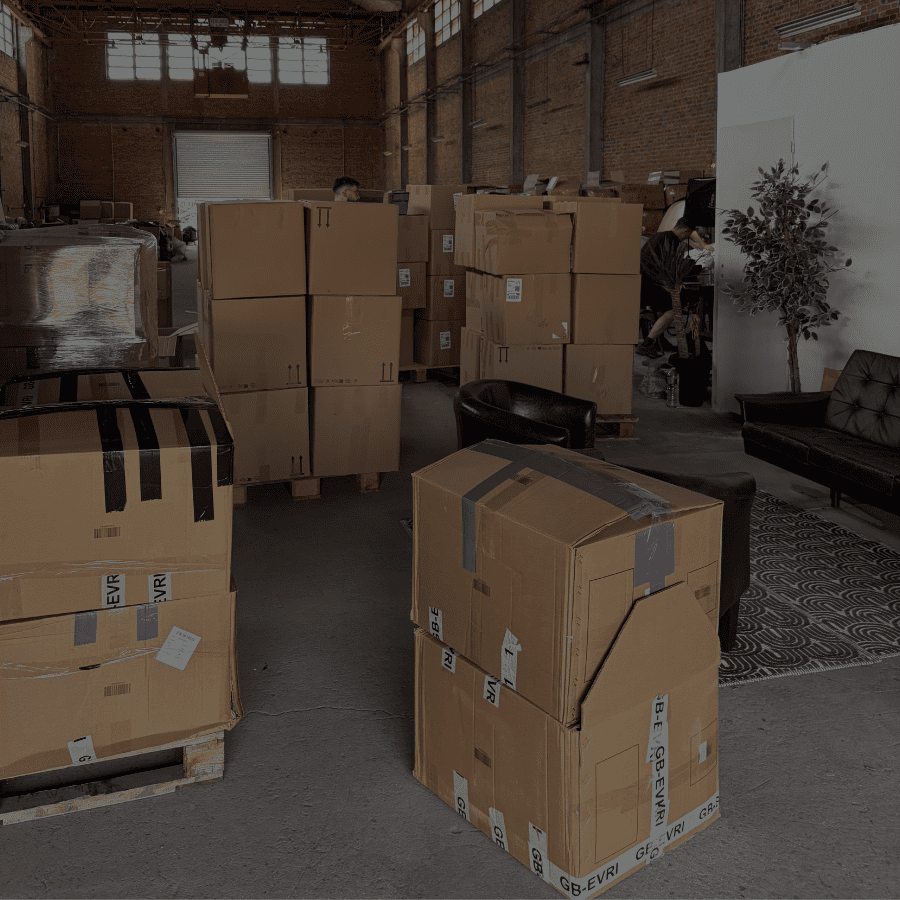 STOCK trié en entrepôt
